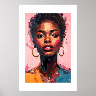 Impression d'art africain