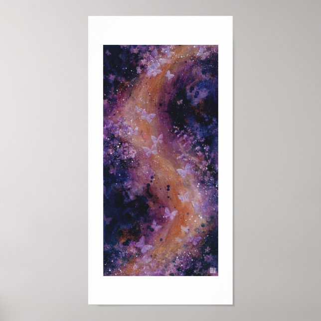 Impression d'art "Chanson de papillons" (Devant)