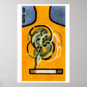 Impression d'art de boîte d'allumettes de tourbill