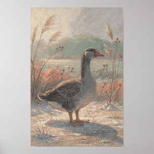 Impression d'art de la faune fantaisiste de la fer