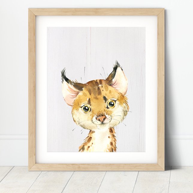Impression d'art de la pépinière de lynx roux (Créateur téléchargé)