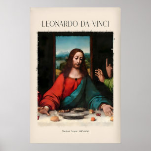 Impression d'art de Léonard de Vinci - La Cène