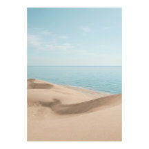 Impression d'art de l'océan côtier de Sandy Beach