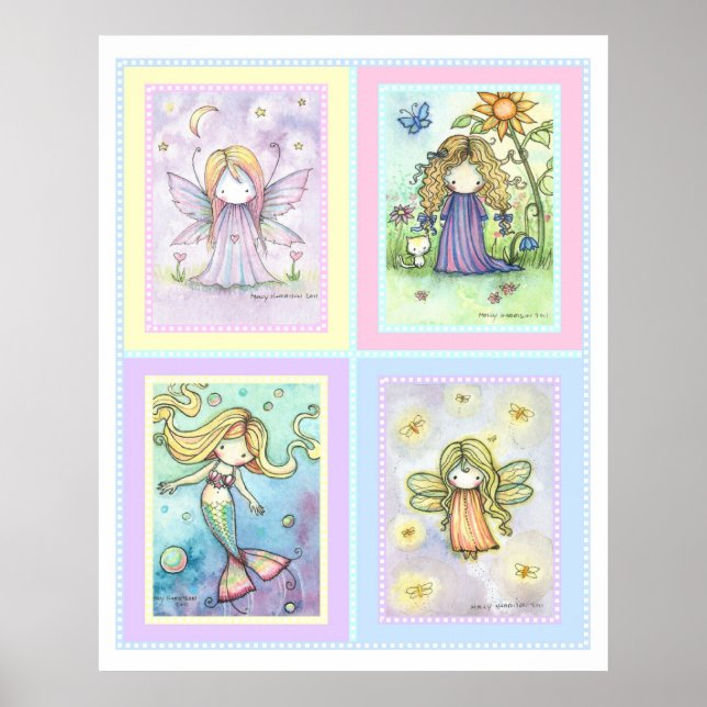 Impression d'art de nursery par Molly Harrison (Devant)