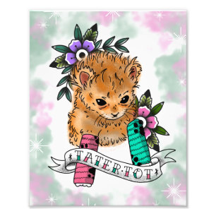 Impression d'art flash de tatouage