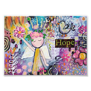 Impression d'art Hope Angel 7x5