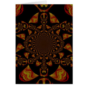 Impression d'art Kaleidoscope crâne