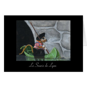 Impression d'art miniature de La Souris de Lyon