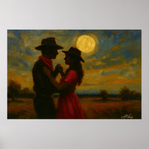 Impression d'art Moonlight Two-Step