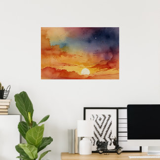 Impression d'art mural de la nature moderne | Pays