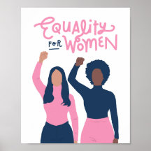 Impression d'art mural Égalité pour les femmes