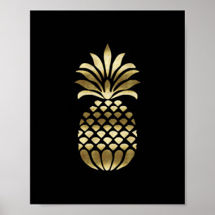Impression d'art OR PINEAPPLE