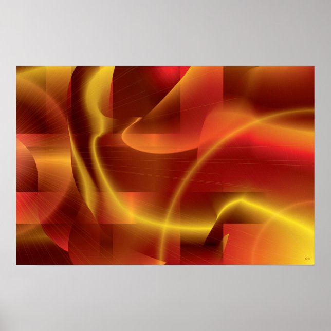 Impression d'art RedGold (Devant)