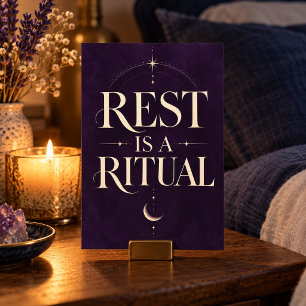 Impression d'art Rituel de repos