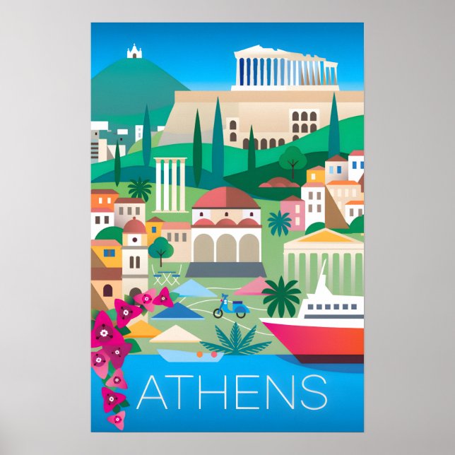 Impression d'Athènes (Devant)