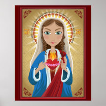 Impression de Blessé Mother Icon par l'artiste Tim