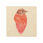 Impression de bois d'oiseaux