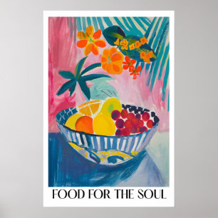 Impression de bol de fruits inspirée de Matisse Na