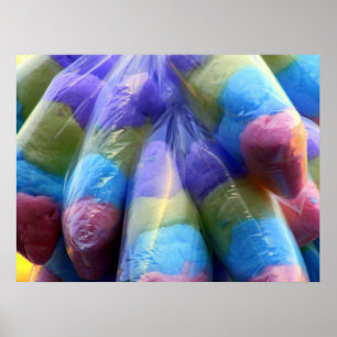 Impression de bonbons en coton