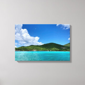 Impression de Canvass de la mer des Caraïbes