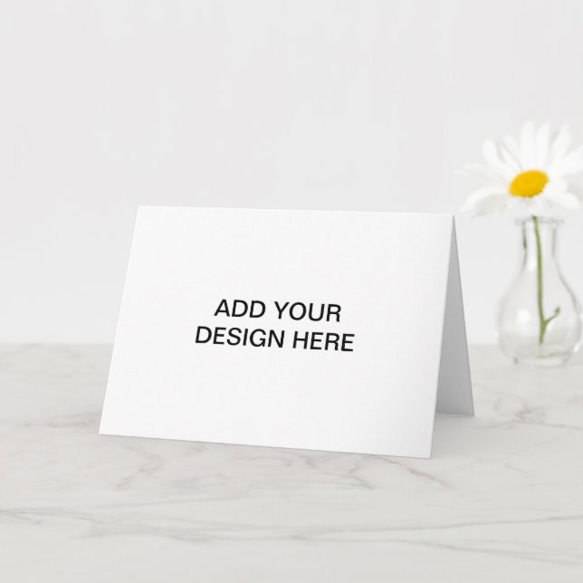 Impression de Carte de remerciements pliée (Petite plante)