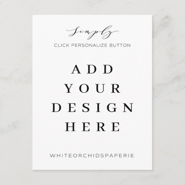 Impression de cartes 4,25 x 5,5 pouces (Devant)