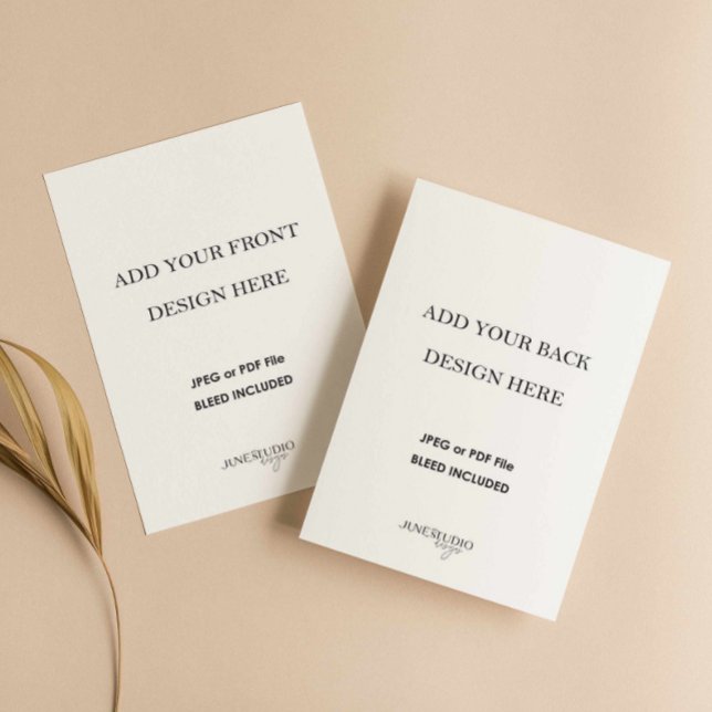 Impression de cartes recto-verso 4,25 x 5,5 pouces (4.25x5.5 inches Double sided card print, details card, RSVP enclosure card printing)