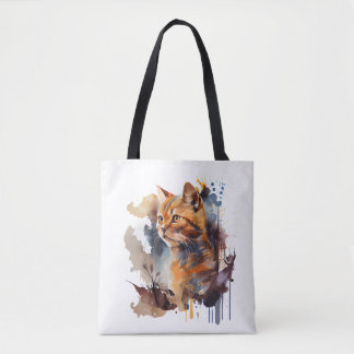 Impression de chat pour Amoureux des chats Sac fou
