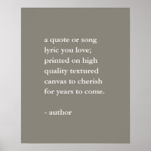 Impression de citation personnalisée neutre
