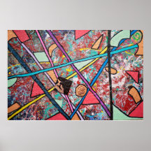 Impression de conception abstraite I