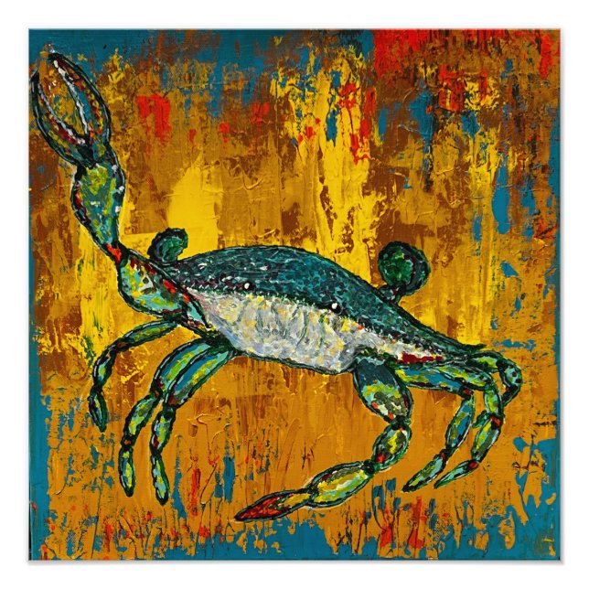 Impression de crabe bleu (Devant)