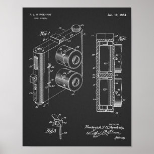 Impression de dessin d'art à double caméra en 1954