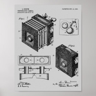 Impression de dessin d'art breveté de 1903 pour ca