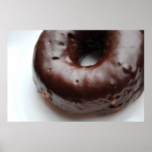 Impression de Donut au chocolat