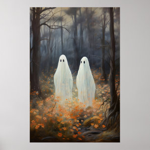 Impression de fantômes dans les bois, Cottagecore