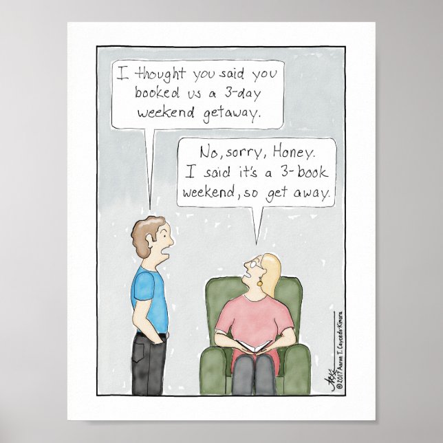 Impression de fin de semaine à 3 livres (Devant)