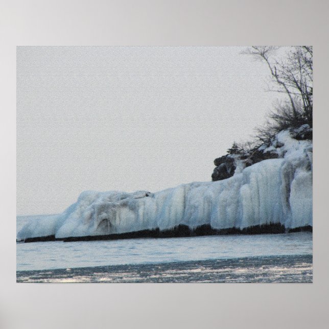 Impression de glace du lac Supérieur (Devant)