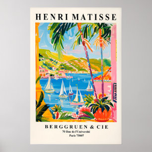 Impression de Henri Matisse Rose Méditerranée Rivi