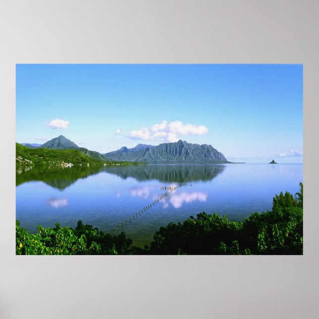 Impression de la baie Kaneohe (Devant)