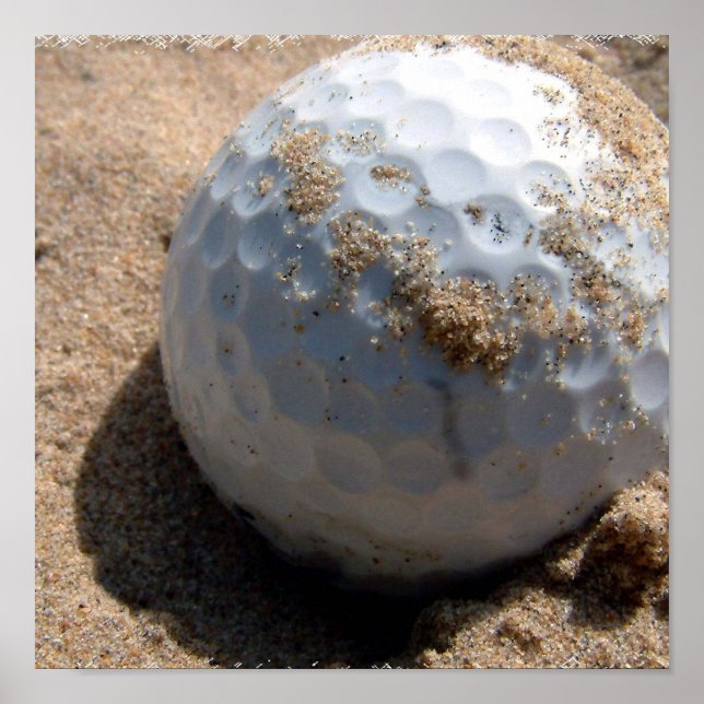 Impression de la bande de sable de golf (Devant)