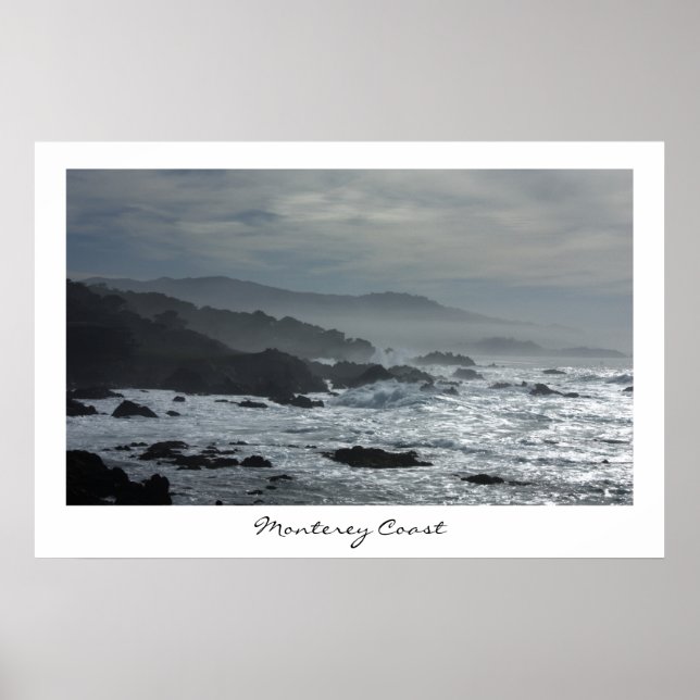 Impression de la côte de Monterey (Devant)