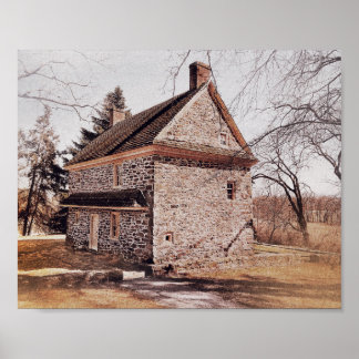 Impression de la ferme de Valley Forge