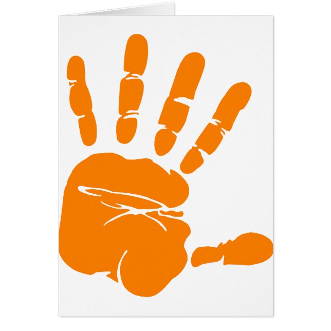 Impression de la main (Devant)