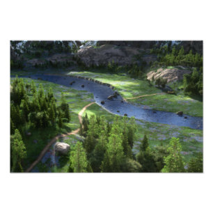 Impression de la photo Cwm Solitude