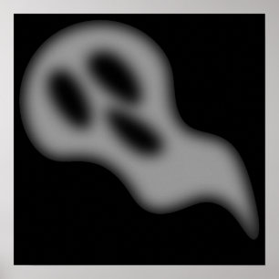 Impression de la photo fantôme d'Halloween