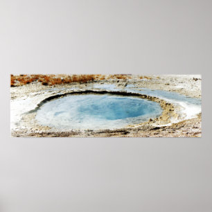 Impression de la piscine de Yellowstone