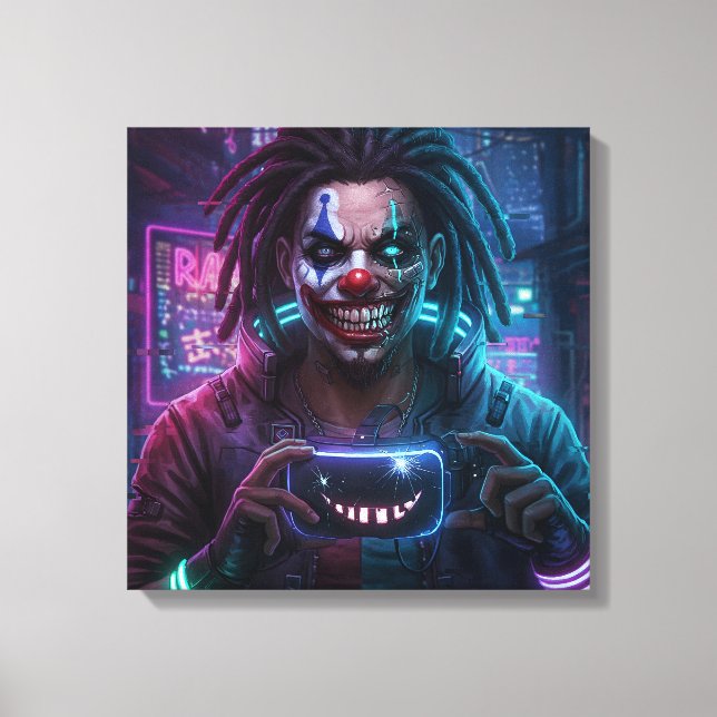 Impression de la toile de clown de circuit (Recto)