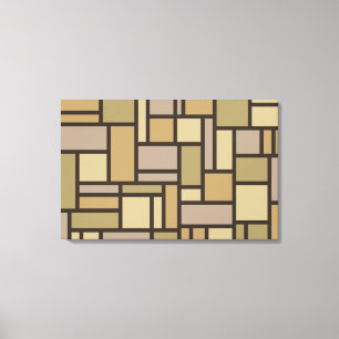 Impression de la toile de Motif géométrique