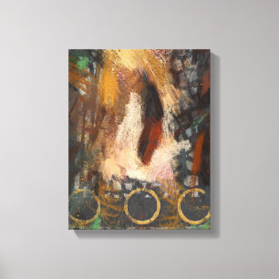 Impression de la toile de plumes