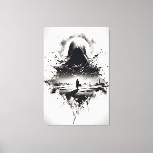Impression de la toile de vagabond ombragée